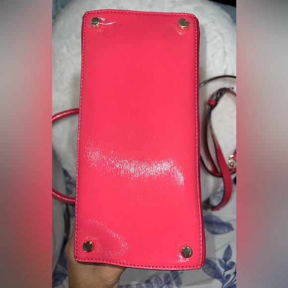 NWT ♠️ Kate Spade Strawberry Pink Beacon Court Garland Crossbody Bag - Picture 5 of 6